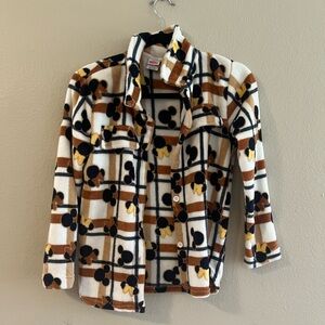Disney Mickey Mouse Cozy Button Up